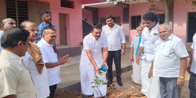 Plantation at Abdul Kalam Birthday